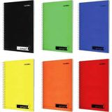 Mikasso Defter A4 I'm Smart Spr.pp 96YP. Kareli 72911 Yumuşak Spiralli Kareli 96 Yaprak Büyük Boy Çok Renkli