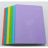 Mikasso Defter Eco Back A4 80YP Kare Pp Kpk 6 Adet Kareli DES2026 Sert Düz Kareli Büyük Boy Siyah Okul Defte - Çok Renkli