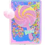 Mikasso Defter Pullu Şeker Pelüş Ayraçlı 14X20 Çizgili Yumuşak Çizgili Belirtilmemiş Orta Boy Çok Renkli Oku