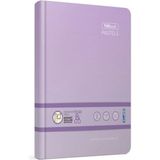 Mikasso Defter Thebook Pastel Sert Kapak Kareli 160 Yp 17X24 3049 Karton Düz Çizgili 160 Yaprak Orta Boy Bey - Çok Renkli
