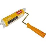 Mikasso Dekor Plasdek Iç Cephe Boya Rulosu 25 cm - Sarı Saplı Plastik Boya Rulosu
