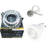 Mikasso Dekoratif Kristal Cam Spot Günışığı Ampül+Duy CT-6594 Sümbül Uyumlu - Çok Renkli