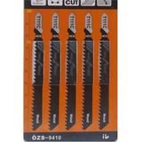 Mikasso Dekupaj Testere Ucu 5'li Set Ahşap Kesici T111C