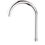 Mikasso Delta Mix Mutfak Eviye Batarya Kuğu Borusu Uzun Baston 29 cm Bej Metal 80+ Derece 0 - 10 cm Yok