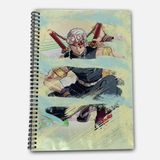 Mikasso Demon Slayer Tengen Kareli A4 Okul Defteri 72 Yaprak Model 2 Sert Spiralli Kareli 72 Yaprak Büyük Bo - Çok Renkli