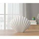 Mikasso Deniz Kabuğu Peçetelik 16X21 cm Beyaz Plastik
