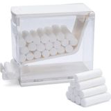 Mikasso Dental Pamuk Kutusu / Basmalı - Dispenser - OFS-771 Turuncu - Çok Renkli