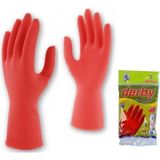 Mikasso Derby Plastik Eldiven 7,5 No Yeşil