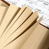 Mikasso Deri Yaprak Desenli Defter Karton Renkli Belirtilmemiş Belirtilmemiş Çok Renkli Not Defteri A3 12 Ya