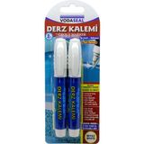 Mikasso Derz Kalemi 2 Li Eco Serisi Beyaz