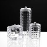 Mikasso Diamond 3 Lü Çok Amaçlı Makyaj Organizer Set CK1041 Plastik Gri