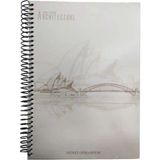Mikasso Dilman Defter Luxury Sıp. 16X22 120 Yp Kareli 2196 Karton Düz Çizgili 100 Yaprak Belirtilmemiş Çok R - Çok Renkli