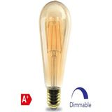 Mikasso Dim Edilebilir 6W Rustik LED Ampul CT-4313 Beyaz