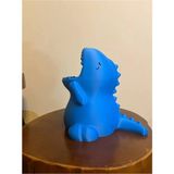 Mikasso Dinozor Kalemlik Plastik Mavi - Çok Renkli