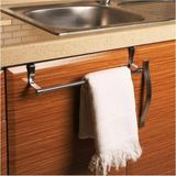 Mikasso Dolap Kapağı Havlu Askılığı Metal Havlu Askılığı Mutfak Banyo Havlu Askılığı Beyaz - Çok Renkli