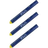 Mikasso Dong A Jet Stick Jel Fosforlu Kalem Sarı 3lü Set 230770 Sarı - Çok Renkli