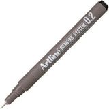 Mikasso Drawing System Teknik Çizim Kalemi 0,2 mm Rapido 1 Adet Siyah - Çok Renkli