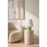 Mikasso Dune Medium Modern Dekoratif Matcha Abajur Masa Lambası - 29 cm - Minimalist Salon ve Yatak Odası La - Çok Renkli