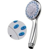 Mikasso Duş Başlığı, 3 Ayrı Mod Banyo Duş Başlığı Ahşap Çok Renkli