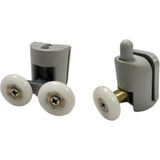 Mikasso Duşakabin Tekerleği 2 Li Set Gri Teker Çapı 24 mm Rulman Cam Kabinler Için