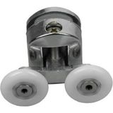 Mikasso Duşakabin Tekerleği Tekeri Rulman Metal Gövdeli Üst Tekerlek Krom Teker Çapı 22 mm