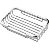 Mikasso Duxxa Kare Sabunluk - Krom 16X10 cm Krom Gümüş - Çok Renkli