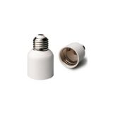 Mikasso E 27 Den E40 A Dönüştürücü Beyaz Işık E27 Led Ampul 0 - 250 Watt Yok Beyaz