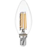 Mikasso E14 Duylu 6 Watt Gün Işığı LED Filament Rustik Şeffaf Cam Ampul - Çok Renkli