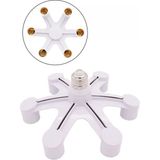 Mikasso E27 7lı Duy Çoğaltıcı - Lamba Duy Çoklayıcı - E 27 7 In 1 Ampul Duy Çoğaltma Studio Lamp - Çok Renkli