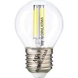 Mikasso E27 Duylu Bakkal 6 Watt Beyaz Işık LED Filament Rustik Şeffaf Cam Ampul G45