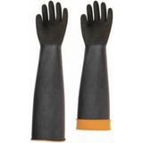 Mikasso Eçh Asit Eldiveni Tırtıklı 45 cm Gri