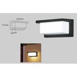 Mikasso ECN-21344 18W Dış Mekan LED Aplik - Çok Renkli
