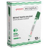 Mikasso Ecoplus Beyaz Tahta Kalemi 1 Kutu 12'li Renkli Tebeşir Yeşil - Çok Renkli