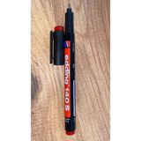 Mikasso Edding E-140S Asetat Kalem Kırmızı Kırmızı - Çok Renkli