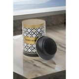 Mikasso EF115-X7 Turkish White Black Desenli Baharatlık 1,1 Lt Metal Beyaz Ürünün Kullanım Ömrünü Korumak Iç - Çok Renkli