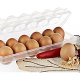 Mikasso Eggo Yumurta Saklama Kabı Şeffaf Plastik