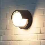 Mikasso Ekim Aydınlatma 12 Watt Dekoratif Bahçe Duvar Aplik, LED Aplik, Kapı Girişi, Villa Dış Cephe Apliği - Çok Renkli
