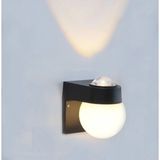 Mikasso Ekim Aydınlatma 12 Watt Modern Tasarım Bahçe, Balkon, Banyo Apliği Günışığı LED Armatür Duvar Aplik - Çok Renkli