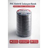 Mikasso Elektrik Izolasyon Bant Ekonomik 10'lu Paket - Çok Renkli