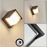 Mikasso Elektrikle Çalışır, Alüminyum Kasa, 6 Watt Dekoratif LED Aplik, Bahçe, Balkon, Salon, Banyo Aplik Sa - Çok Renkli