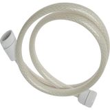 Mikasso Elektrikli Şofben Duş Hortumu Pvc 2 Metre Örgülü Beyaz Beyaz Pvc-Polyester