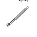 Mikasso Elma ve Kabak Oyacağı Dolmalık Biber Kabak Patlıcan Oyacağı Pratik Dolma Oyucu Metalik