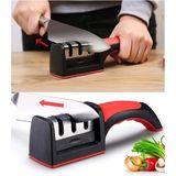 Mikasso Elmas Bıçak Bileyici 3 Farklı Açılı Bileme Makinesi Bıçak Makas ve Satır Için