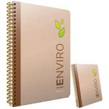 Mikasso Enviro A4 Spiralli Kraft Sert Not Defteri Defter 100 Yp. Kareli (2 Li Paket) Küp Not Kağıdı - Çok Renkli