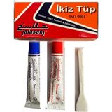 Mikasso Epoksi Yapıştırıcı- Ikiz Tüp Plastik Çelik Yapıştırıcı Arap Yapıştırıcı 2li Tüp