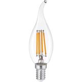 Mikasso Erd-36 T35 Şeffaf Kıvrık 8W 3000K E14 LED Ampul - Çok Renkli