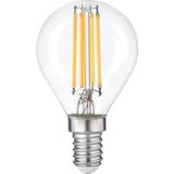 Mikasso Erd-44 G45 Şeffaf 6W 3000K E14 LED Ampul - Çok Renkli