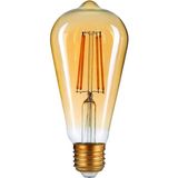 Mikasso ERD31 ST64 Armut Flamanlı Rustik LED Ampul 4 Watt - Çok Renkli