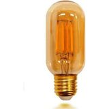 Mikasso ERD45 T45 Gemici Edison Flamanlı Rustik LED Ampul 6 Watt Sarı