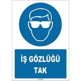 Mikasso Eser - Iş Gözlüğü Tak (Levha)